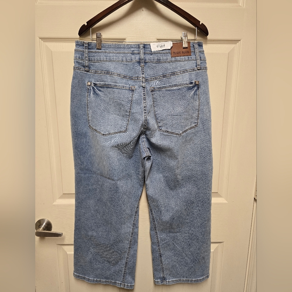 The Oakley from Judy Blue: High-Rise Cooling, Double Waistband NWT Sz14 - Picture 12 of 17